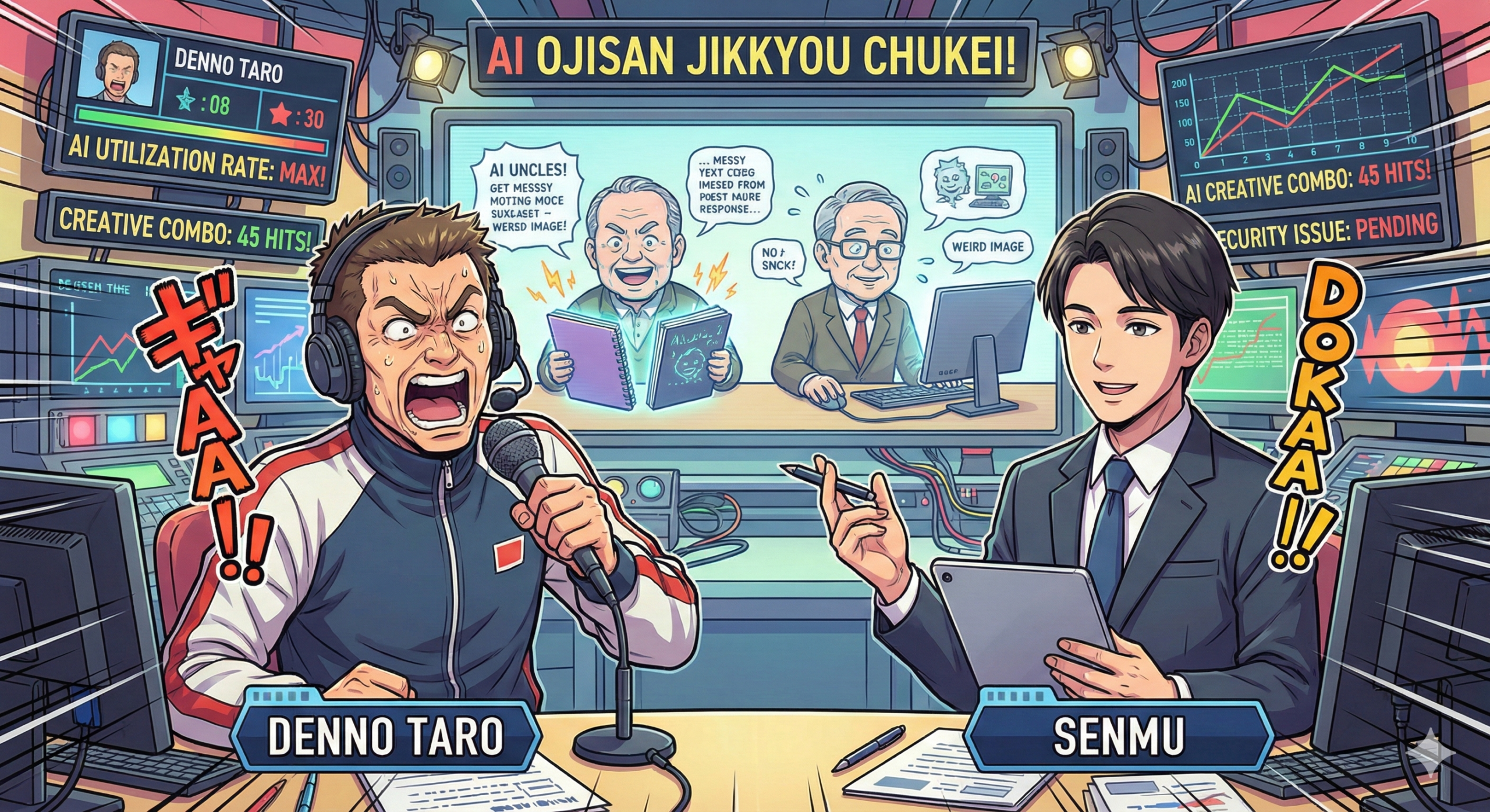 実況放送風議事録